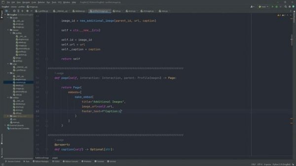 Desktop Application-Style Discord Bot in Python - Part 15 Profile Images UI