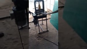Станок для гибки профильной трубы в радиус гидравлический (трубогиб, трубогибочный станок)