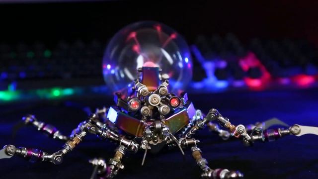 Now on Kickstarter: Gearsvibe: 3D Metal Puzzle Plasma Spider With Plasma Lamp смотреть онлайн