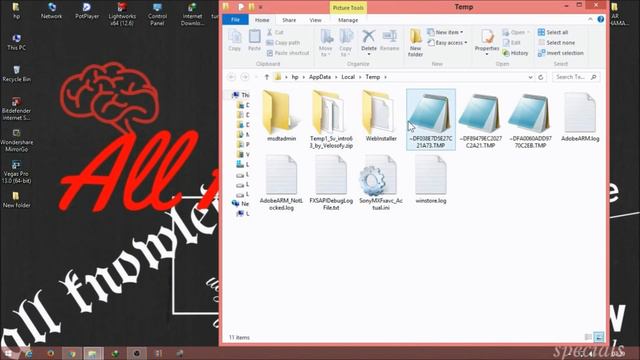 How to fast computer windows (xp,7,8,8.1,10) / (tree,%temp%,ram) in hindi смотреть онлайн