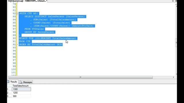 TSQL: Temp Tables or Common Table Expressions? смотреть онлайн