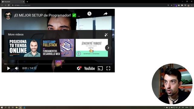 ? Cómo poner un VÍDEO de YouTube en HTML que se reproduzca solo [Curso de HTML desde cero] смотреть онлайн