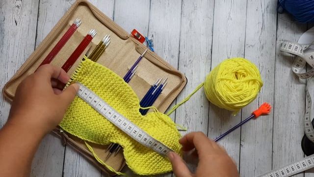 Повязка Солоха спицами из пряжи Yarnart Jeans/ 2старт Триостарты Июль смотреть онлайн