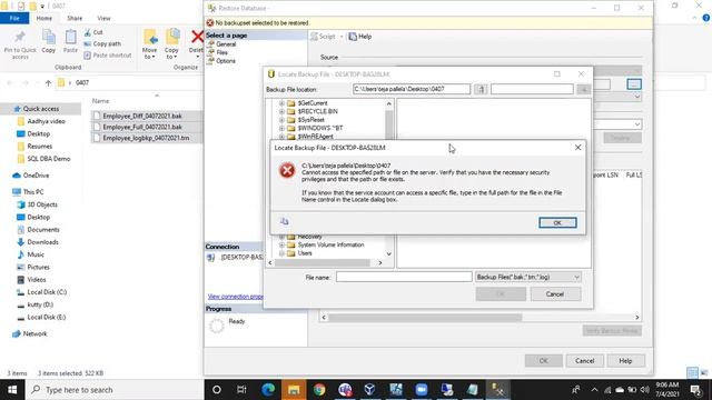Sql DBA Batch 37 Class 58 смотреть онлайн