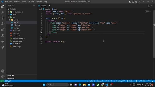 Chakra UI tutorial with React | Ep. 06 | Flex смотреть онлайн