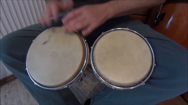 Bongo Solo with Double Strokes Technics by FunkyConga смотреть онлайн