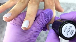 Маникюр | ПОКРЫТИЕ гель лаком под кутикулу без использования тонкой кисти | Стемпинг