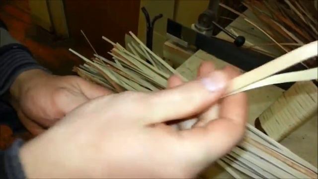 Строгание ивовой ленты на ЛСЕ2-Р смотреть онлайн