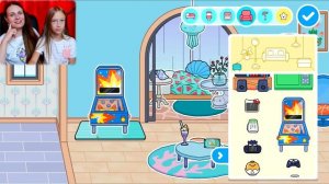 РОЗОВАЯ комната vs ГОЛУБАЯ в пляжном домике Тока Бока