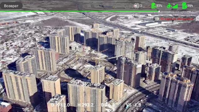 Парнас с квадрокоптера SJRC F22s 4K PRO