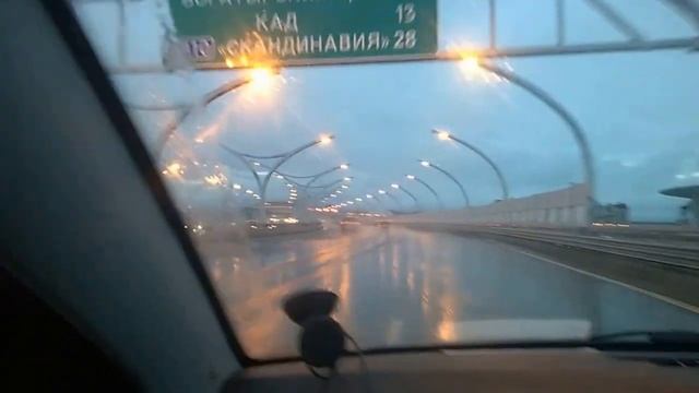 Санкт-петербург, центральный участок ЗСД в первый день после открытия смотреть онлайн