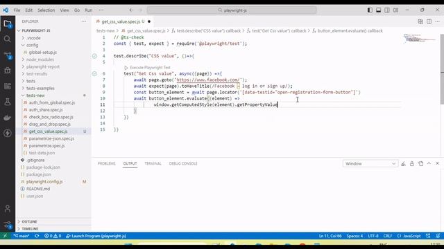 #Tutorials 30 || Get CSS value using playwright || Playwright Java Script смотреть онлайн