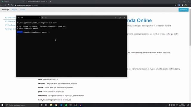 Clase 081 - Creación proyecto catalogo - Curso vuejs смотреть онлайн