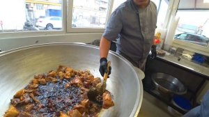 Самаркандский Плов. Рекордсмен Плова в Питере. Весь процесс приготовления в Кафе " Плов №1 " .