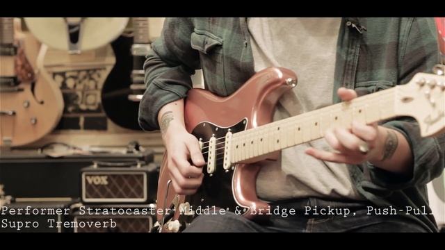 Fender Performer Stratocaster Vs. American Special