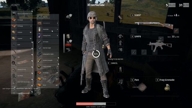 Utilizing Terrain and the Force Field - Playerunknown's Battlegrounds смотреть онлайн