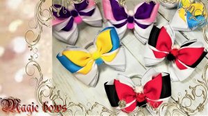 ТАКИЕ БАНТИКИ - БАБОЧКИ ВЫ ЕЩЕ ТОЧНО НЕ ДЕЛАЛИ. НОВИНОЧКА КАНЗАШИ.