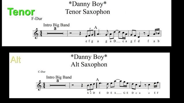 *Danny Boy* Tenor Sax Solo Alto Saxophone Backingtrack/Playalong Noten Sheets Saxman смотреть онлайн
