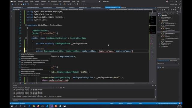 ASP .NET CORE 3.0 - Entity Model Mapper смотреть онлайн
