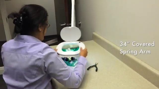 26505-MX5, Mighty Vue Slim 5 Diopter [2.25x] LED Magnifying Lamp смотреть онлайн