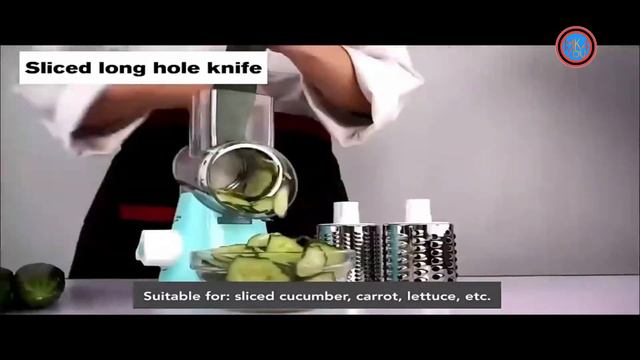 Walfos Manual Vegetable Cutter Slicer Multifunctional Round Mandoline Slicer || kitchen gadgets смотреть онлайн