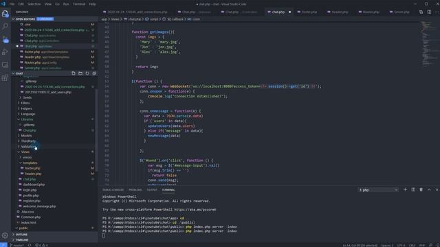 CodeIgniter 4 Real Time Chat App using WebSockets смотреть онлайн