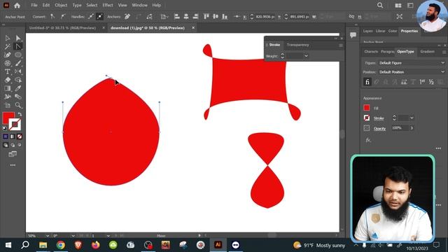 Anchor Point Tools In Illustrator | Adobe Illustrator 2024 Full Course Bangla смотреть онлайн