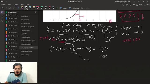 Logistic Regression Part 3 | Sigmoid Function смотреть онлайн