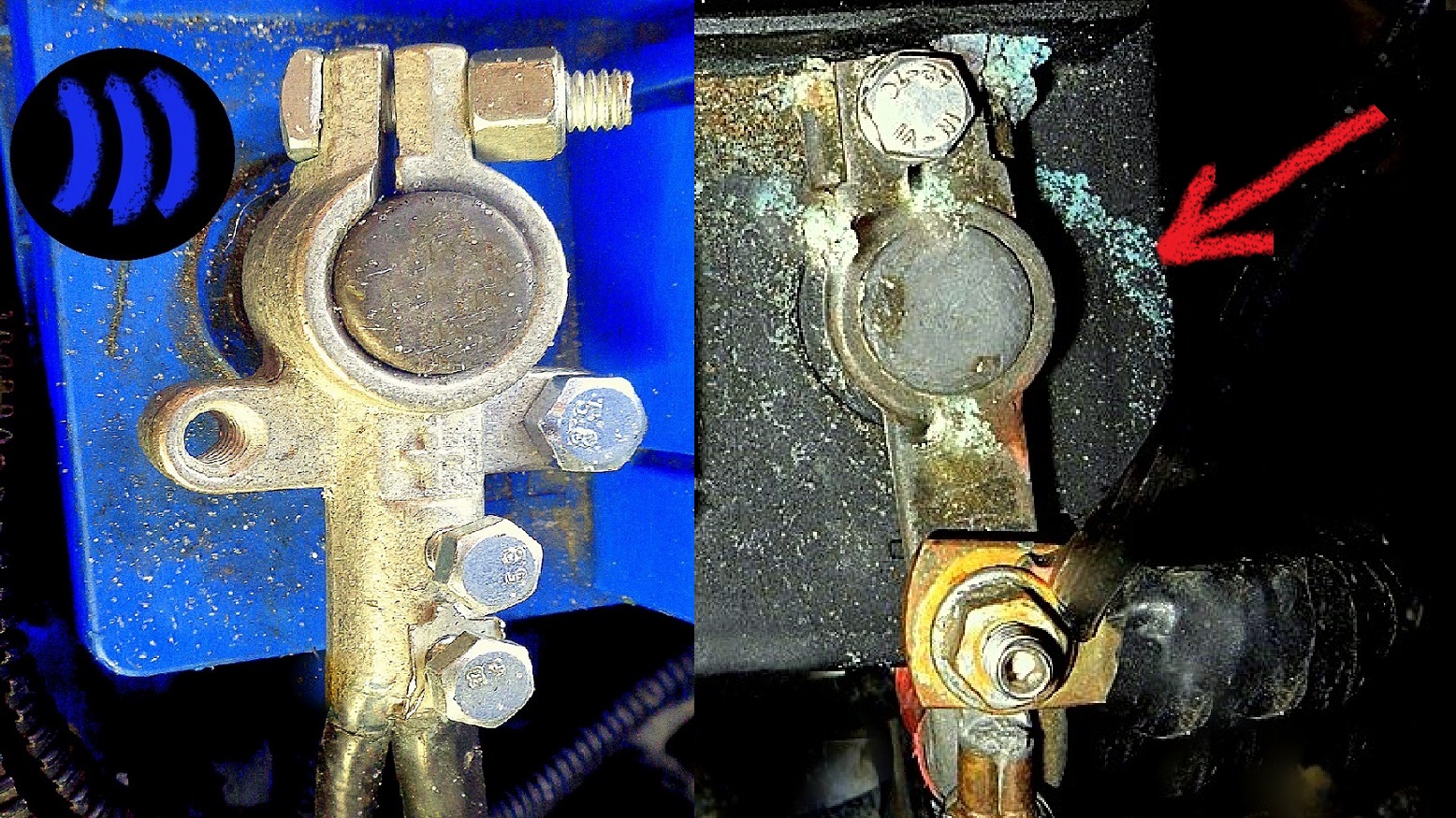 Почему окисляются клеммы на аккумуляторе? Главная причина смотреть онлайн