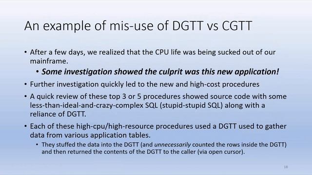 The DB2Night Show Episode #Z132: Temporary Tables - Declare or Create? смотреть онлайн