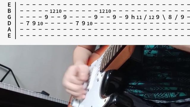 Shinunoga E-wa // Fujii Kaze (Ver. 2)(Tabs) (Electric Guitar Cover) смотреть онлайн
