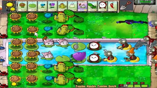 Plants vs Zombies Mod lnsaniquarium Deluxe 0.1.8.9 - Gameplay Walkthrough Part 4 смотреть онлайн