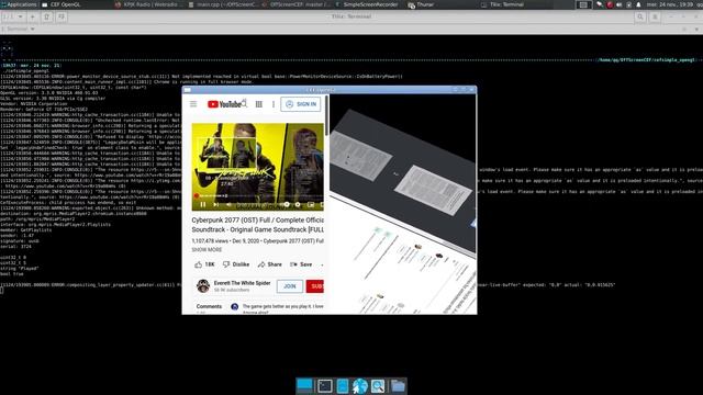 Chromium Embedded Framework using OpenGL or SDL2 or Godot Engine 3.5 смотреть онлайн