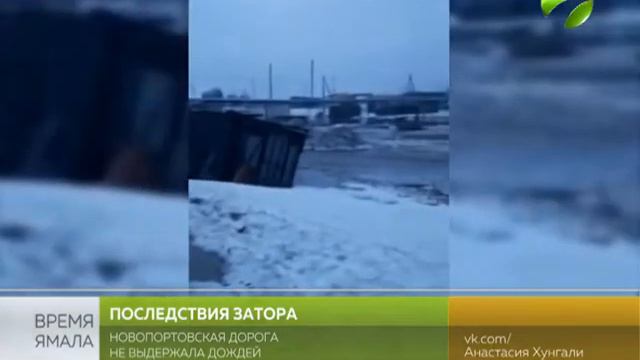 Новый Порт столкнулся с половодьем смотреть онлайн