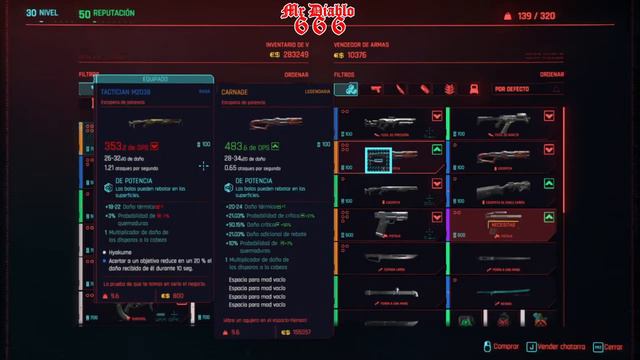 Tienda de Armas de Fuego Legendaria - Escopeta CARNAGE , pistola OMAHA y MACHETE - Cyberpunk 2077 смотреть онлайн