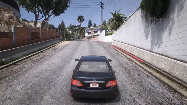 TOYOTA COROLLA 2010 XEI | MOD | GTA | Gameplay | [4K] смотреть онлайн