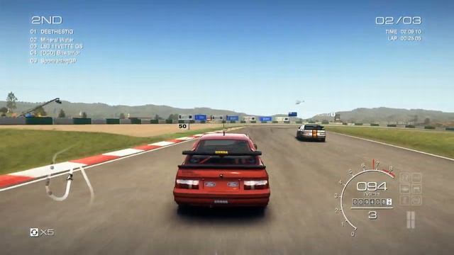 Grid Autosport PC: Multiplayer Race - Ford Sierra RS500 Cosworth Group A in Algarve, Touring смотреть онлайн