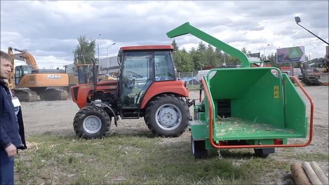 Измельчитель веток прицепной Green Mech Chip Master 220 - идеальное решение для подрядчика