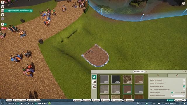 Crocodile Habitat Viewing - Underwater Gallery - Lets Play Planet Zoo Franchise смотреть онлайн