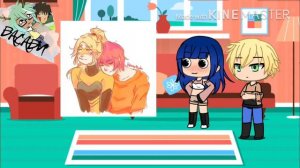 Реакция персонажей «Леди баг и супер кот» на шипы|ВаСаБи Ū-Ū