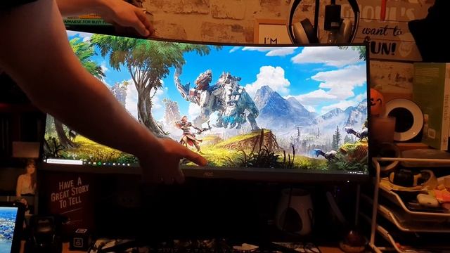 AOC CU34G2XBK First Look смотреть онлайн