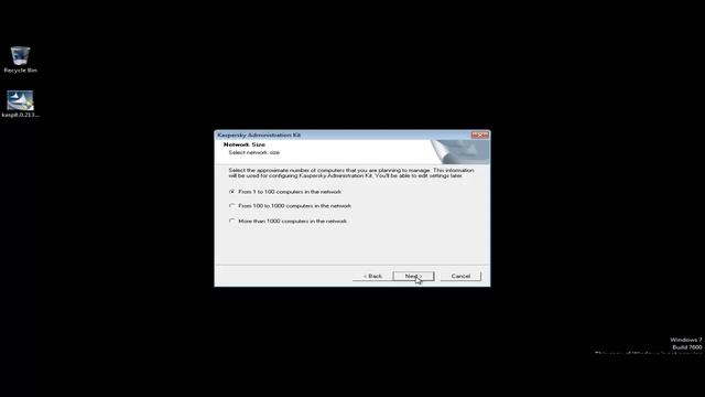 Kaspersky Lab - Administration Kit Installation смотреть онлайн