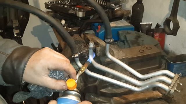 Стопорный ободок на алюминиевой трубки для зажима шланга. смотреть онлайн