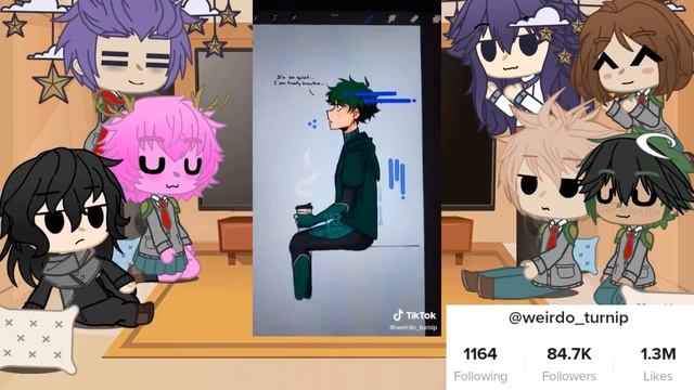 MHA Reacts To SpidyDeku and Deadpool Bakugou // Implied BkDk and Spidypool смотреть онлайн