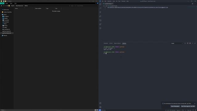 Generating SSH keys using Visual Studio Code and Using git commands смотреть онлайн