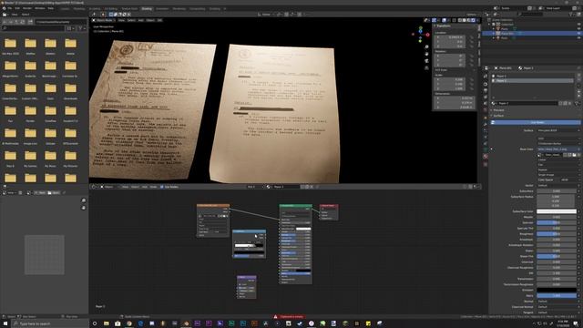 How to Create Realistic Paper in Blender 2.8 смотреть онлайн
