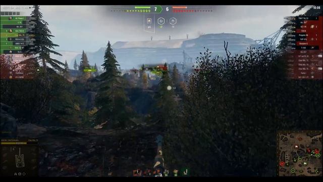 WoT Char Mle. 75 - 5,7K урона 7 фрагов (5,7K DMG 7 frags) смотреть онлайн