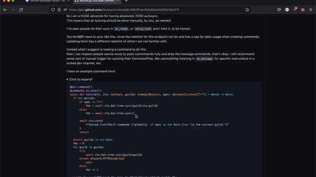 Slash Commands - Making a simple bot in Discord.py 2.0 - Part 6 смотреть онлайн