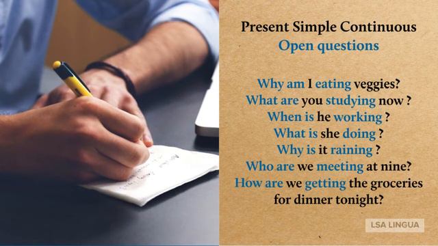 Verb Tenses | Video 2 | Present Simple Continuous смотреть онлайн