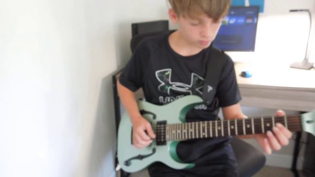NEVER GONNA GIVE YOU UP (electric guitar cover) смотреть онлайн